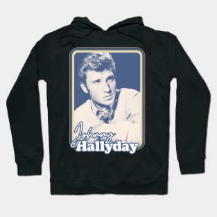 Johnny Hallyday // Retro Style Fan Design Hoodie